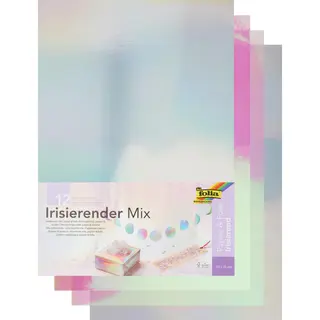 Folia, Doe-het-zelf Papier, Iriserende Mix (120 g/m², 12x)