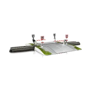Märklin Modelleisenbahn-Übergang Märklin Start Up - Vollautomatischer Einteiliger Bahnübergang - 74924, Spur H0, Made In Europe