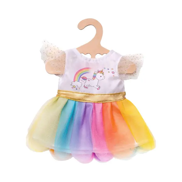 Heless 2850 - Kleid Für Puppen Im Einhorn Henri Design, Größe 35 - 45 Cm thumbnail