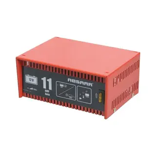 Absaar In.pro. 121101132 Electronic Battery Charger 12 V 11 A, Black Red