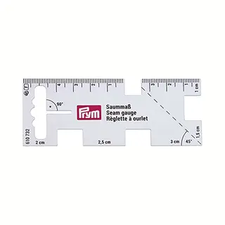 Prym Quater Naaimeter, Maat 1-3, 5 Cm, Wit