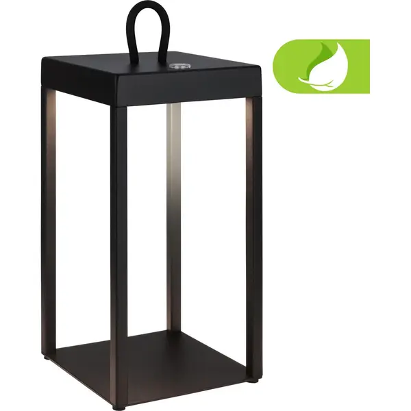 Briloner - Cordless Rechargeable Lantern With Touch, Dimmable, IP44, Warm White Light Colour, Bedside Lamps, Table Lamp, Battery Lamp, Table Lamps For thumbnail