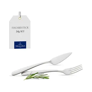 Villeroy & Boch Villeroy Und Boch Daily Line Fischbesteck, 2-teilig, Edelstahl