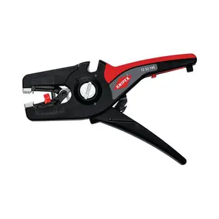 Knipex PreciStrip16 Abisolierzange Schwarz, Rot