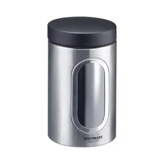 Westmark Vorratsdose 0.95 L Edelstahl Silber, 8.7x15.5x8.7 Cm