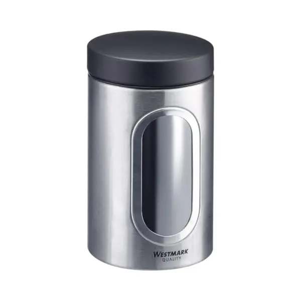 Westmark Vorratsdose 0.95 L Edelstahl Silber, 8.7x15.5x8.7 Cm thumbnail