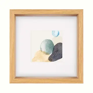 Walther Design Shape 3D Fotolijst Fsc Houten Lijst 25x25 Cm, Eiken, HNX525E