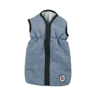 Bayer Chic 2000 Puppen-Schlafsack Für Baby-Puppen, Jeans Blau