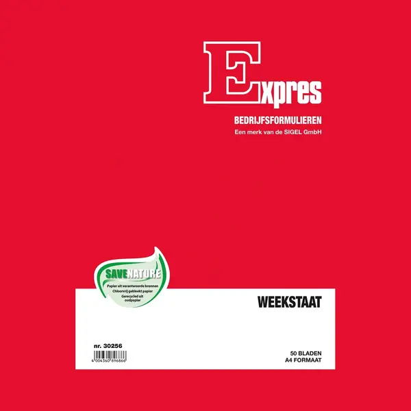 Sigel - Weekstaat Formulieren - Expres - A4 - 50 Vel - Si-30256 thumbnail