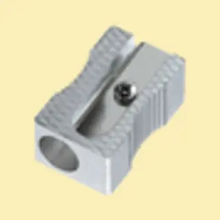M+R 0200-0000 Handmatige puntenslijper Zilver