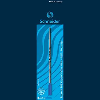 Schneider, Vervangende Cartridge, Balpenvulling Express 785 Lijndikte, 0, 5 Mm Schrijfkleur, Blauw (Blauw, 0.50 mm, 1 Pcs.)