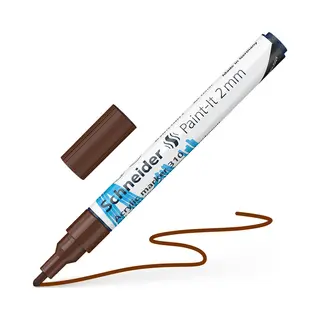 Schneider, Marker, Acrylmarker Paint-It 310 2mm Bruin (1 x)