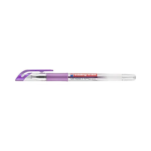 Edding 2185 Gelroller - Violett - 1 Stift - 0, 7 Mm - Gelstifte Zum Schreiben, Malen, Mandala, Bulletjournal - Gelschreiber, Gelmalstifte thumbnail