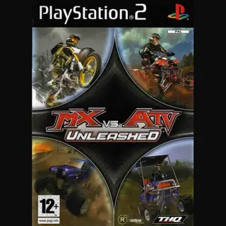 Thq Mx vs. Atv Unleashed Italian PlayStation 2