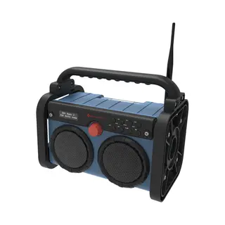Soundmaster DAB85BL Radio Tragbar Schwarz, Blau