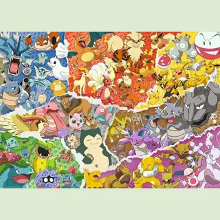 Ravensburger 12000832 Puzzle Farbpuzzle 1000 Stück(e) Cartoons