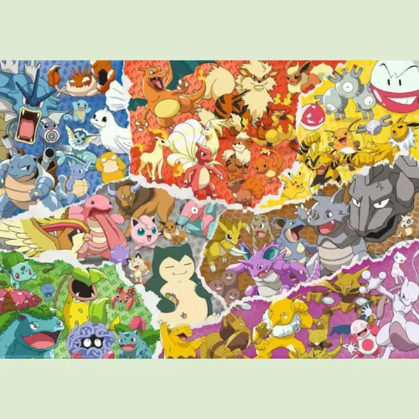 Ravensburger 12000832 Puzzle Farbpuzzle 1000 Stück(e) Cartoons thumbnail