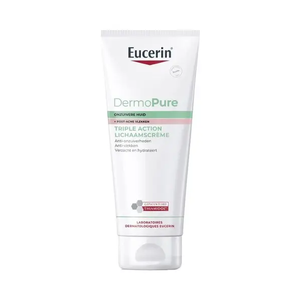 Eucerin DermoPure Triple Action Lichaamscréme - 200ml thumbnail