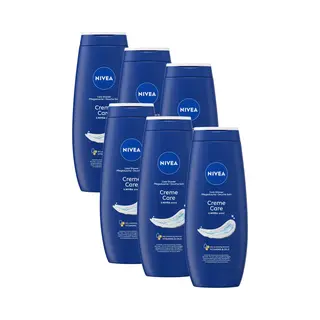Nivea Crème Care Douchecrème - Nivea Geur - Hydraterende Body Wash - Voordeelverpakking - 6 X 500 Ml