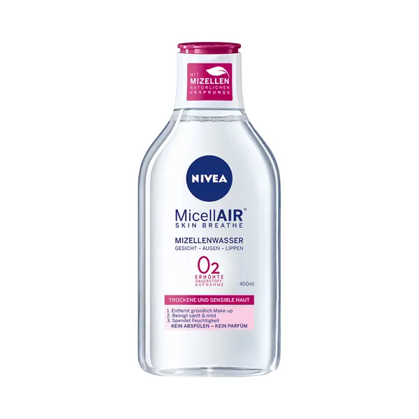 Nivea MicellAIR Skin Breathe O2 Trockene Haut | 400 Ml thumbnail