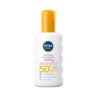 Nivea Sun Sensitive Anti-Allergie Zonnemelk Spray Spf 50 200 Ml
