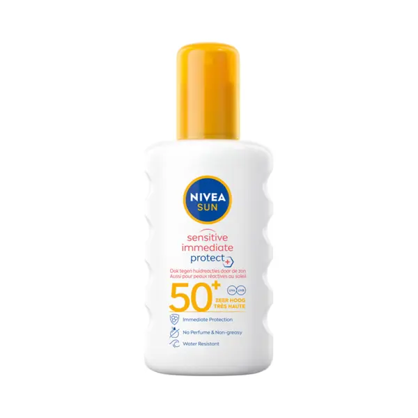 Nivea Sun Sensitive Anti-Allergie Zonnemelk Spray Spf 50 200 Ml thumbnail