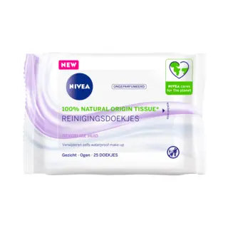Nivea Sensitive Reinigingsdoekjes - 25 Stuks
