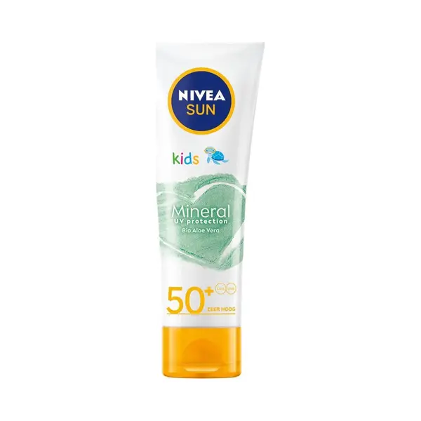 Nivea Sun Kids Mineral Uv Protection Zonnebrand Crème Gezicht SPF50+ - Zonnecreme Baby En Kinderen - Zonnebrandcreme - 50ML thumbnail