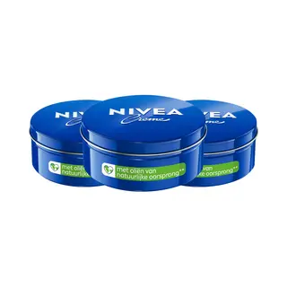 3x Nivea Crème Blik 250 Ml
