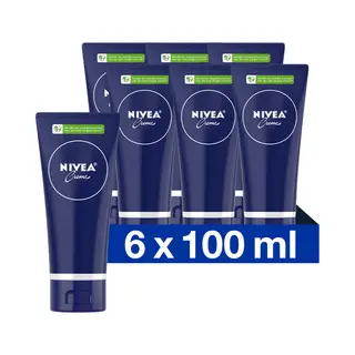 6x Nivea Creme Tube 100 Ml