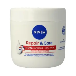 Nivea Repair & Care Intensive Bodycrème - 15% Glycerine - Niacinamide - Barrière Crème Zeer Droge En Ruwe Huid Body - Cream- 400 Ml