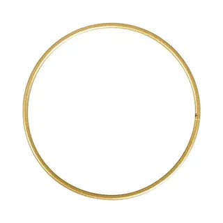 Rayher Hobby Rayher Hobby Rayher 2505006 Metallring, Gold Beschichtet, 10 Cm ø, Stärke Ca. 3 Mm, Drahtring Zum Basteln, Für Wickeltechnik,