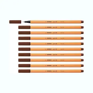 Stabilo point 88 Fineliner Braun 1 Stück(e)