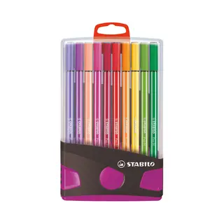 Stabilo Pen 68 Filzstift Mehrfarbig 20 Stück(e)