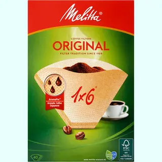 Melitta Koffiefilters Original Maat 1x6 - 40 Filters