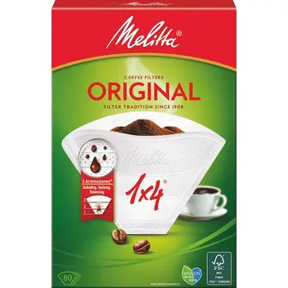 Melitta Original 1x4 80 Stk. Korb Einwegkaffeefilter