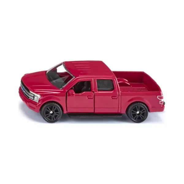 Siku Ford F150 rood metaal/kunststof rubberen banden speelgoedauto voor kinderen deuren kunnen open thumbnail