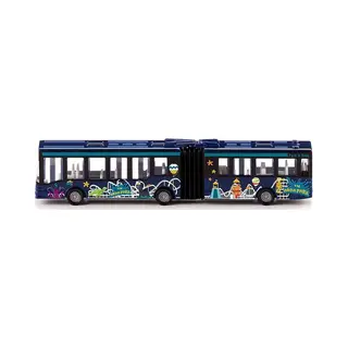 Siku Gelede bus metaal/kunststof veelkleurig veelzijdig in gebruik speelgoedvoertuig voor kinderen