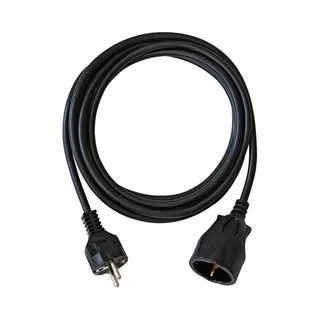 Brennenstuhl 1162180 electriciteitssnoer Zwart 3 m