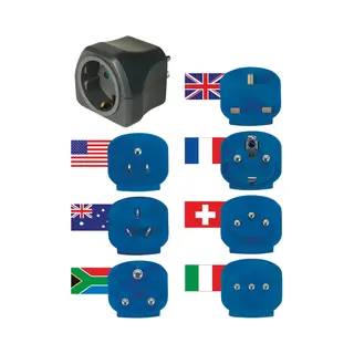 Brennenstuhl Weltreisestecker geerdet