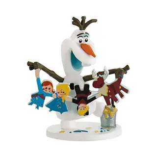 Disney Frozen Olaf's Adventure Taart Topper Decoratie 7 Cm.