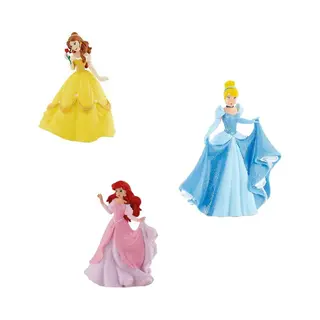 Bullyland Disney Prinsessen - Belle - Doornroosje En Ariel - 10 Cm - Kunststof
