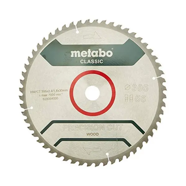 Metabo Sägeblatt "precision Cut Wood - Classic", 305x2, 4/1, 8x30, Z56 Wz 5° Neg thumbnail