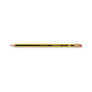 Staedtler Bleistift Noris® 122 Mit Radiertip, Härtegrad Hb, Schaft Gelb/schwarz