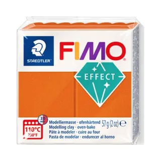 Staedtler Fimo 8010-41 Töpferei-/ Modellier-Material Töpferton 57 g Metallisch, Orange 1 Stück(e)