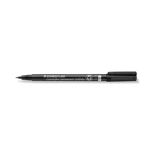 Staedtler Lumocolor permanent Cd / Dvd 310 permanente marker Zwart 1 stuk(s)