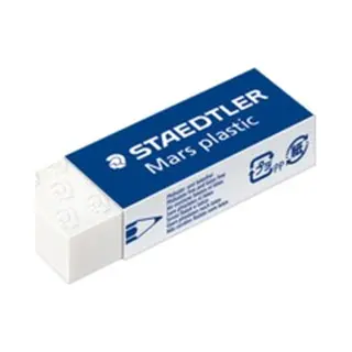 Staedtler Mars Plastic Radierer Kunststoff Weiß 1 Stück(e)