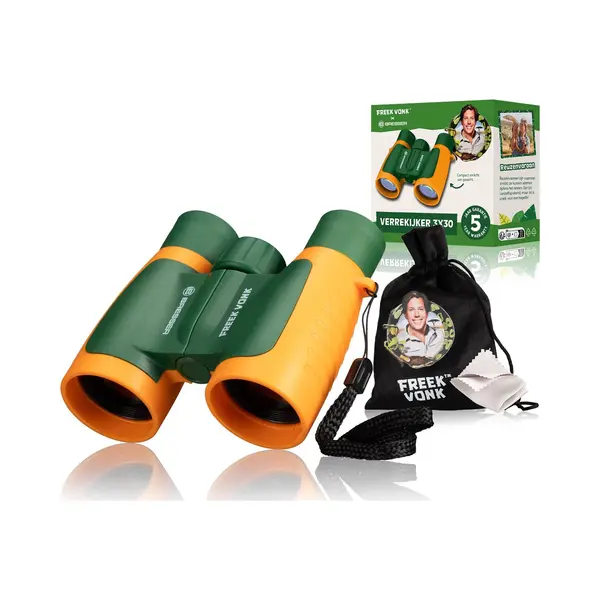 Freek Vonk X Bresser Verrekijker 3x30 - Voor Kinderen - Licht En Compact - Met Tasje thumbnail
