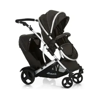 Hauck Duett 2 Tandem-kinderwagen 2 zitplaats(en) Zwart
