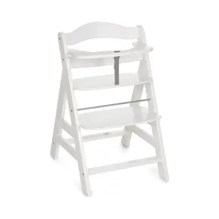 Hauck Alpha+ Traditional high chair Hard seat White
